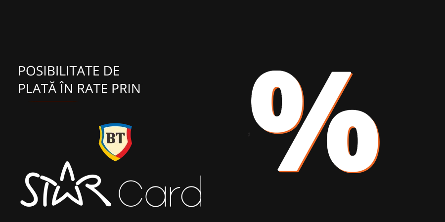 Plată în rate prin Star BT — Black Friday Biovita